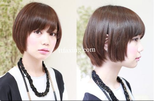 清新蘑菇头短发发型图片 打造上镜可爱Girl zaoxingkong.com