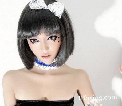 日系非主流可爱娃娃妆画法步骤 教你怎么化娃娃妆 zaoxingkong.com