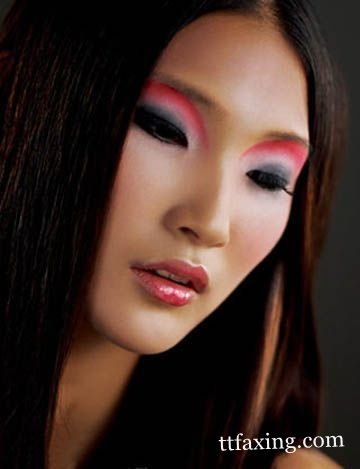2014创意彩妆图片赏析 让你感受不一样的立体妆容 zaoxingkong.com