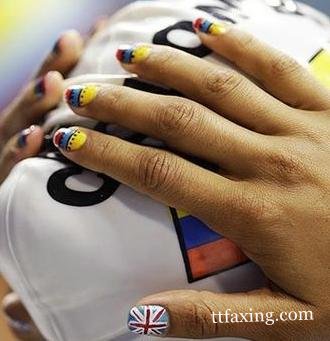 运动员也玩美甲 奥运游泳选手诠释最新美甲图片 zaoxingkong.com