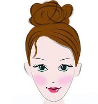 推荐不同脸型腮红的画法 教你怎么化妆修饰脸型 zaoxingkong.com