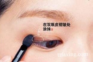 简单四步日系小清新眼妆技巧 教你内双怎么画眼妆 zaoxingkong.com