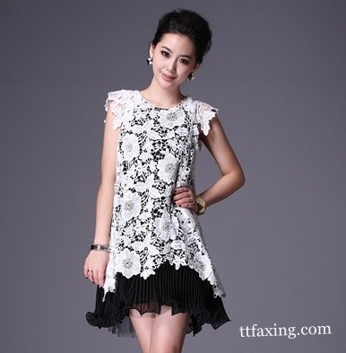 这个季节穿什么？来看看黑色蕾丝连衣裙吧 zaoxingkong.com