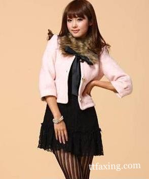 粉红色外套搭配让你变身梦中的甜美公主 zaoxingkong.com