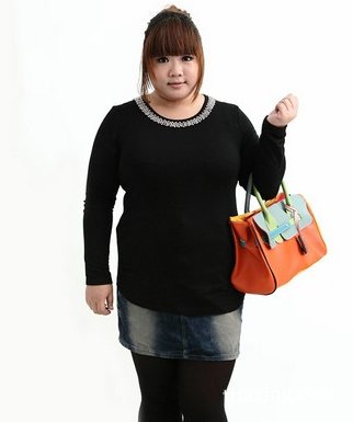 胖女孩穿衣法则 告诉你胖女孩怎么穿衣 zaoxingkong.com