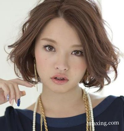 女人短发最新发型造型 小职员变身精明丽人 zaoxingkong.com
