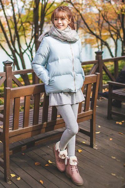 冬季女生服装搭配图片 既要温度也要风度 zaoxingkong.com
