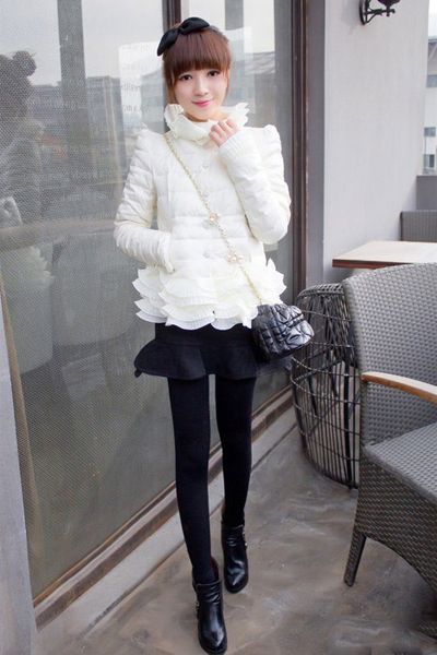 冬季服装搭配图片 让你在冬季甜美出街 zaoxingkong.com