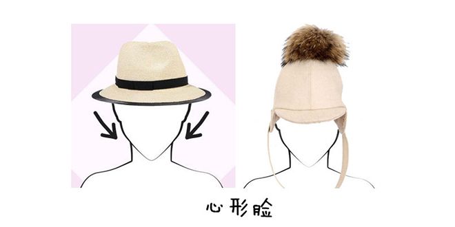 脸型与帽子的搭配 根据你的脸型选择帽子 zaoxingkong.com